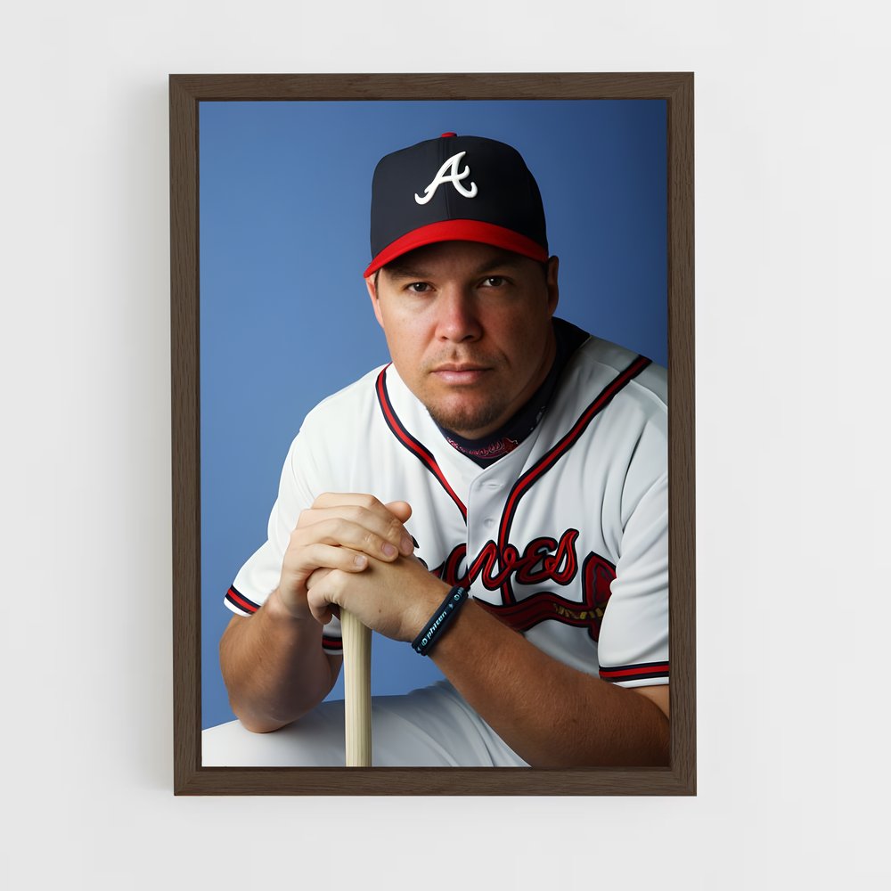 Poster Chipper en Action – affiche Baseball (vue 5)